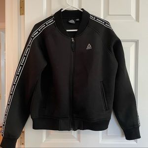 Reebok Black Bomber Jacket